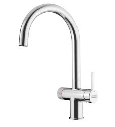 Franke Maris water hub 4L boiler 3-1 com torneira mecânica de água fervente Twist cromada 160.0705.687