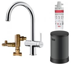 Franke Maris water hub caldeira 4L 3 em 1 com torneira eletrônica de água fervente Touch cromada com conjunto de mistura waterhub 1208957946