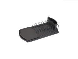 EPKA Dish rack preto de aço 47,5x11x26,5cm 1208958241