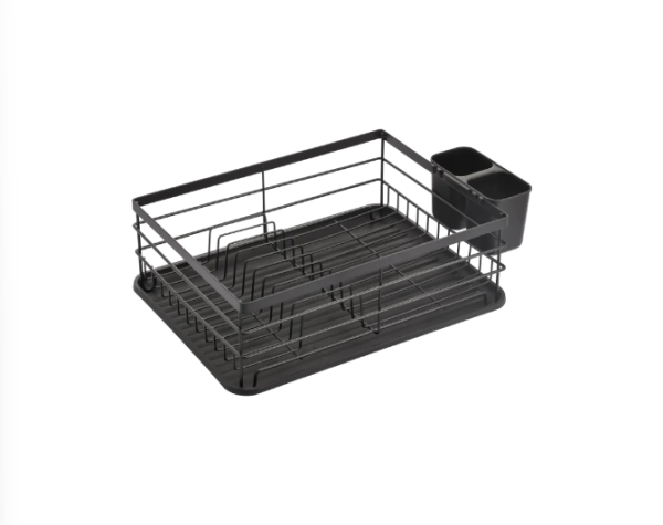 EPKA Dish escorredor de louça preto em aço 43x14x32cm 1208958246