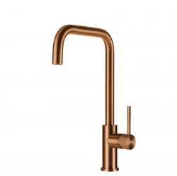 Lorreine Medway Royal Copper torneira de cozinha PVD com bica giratória MEDWAY-COPPER-XX