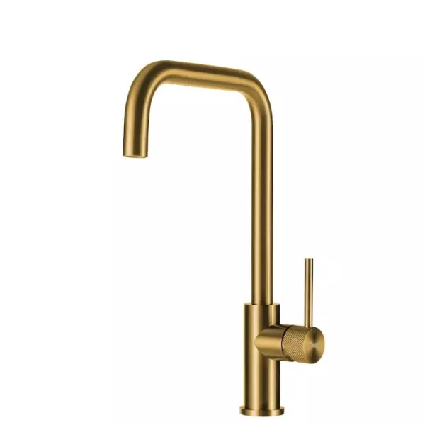 Lorreine Medway Royal Torneira de Cozinha Dourada PVD com Bica Giratória MEDWAY-GOLD-XX