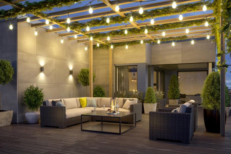 Guirlanda Decorativa para Jardim 10m AC220-240V 50-60Hz 10xE27 2x0 75mm 1208958646