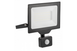 Holofote LED G-TECH com sensor de movimento, 50W, 5000lm, AC220-240V, 50/60 Hz, PF>0,9, RA>80, IP65, 120°, 6000K, preto 1208959179