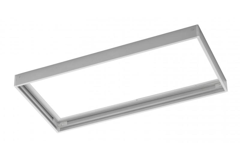 Moldura para montagem em superfície de painéis LED 30x60cm (TYPU KING, PRINCE, INNOVO), sem parafusos, branco 1208959230