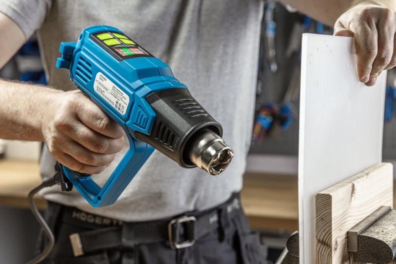 Hoegert Pistola de Ar Quente Digital LCD 2000W 1208960197