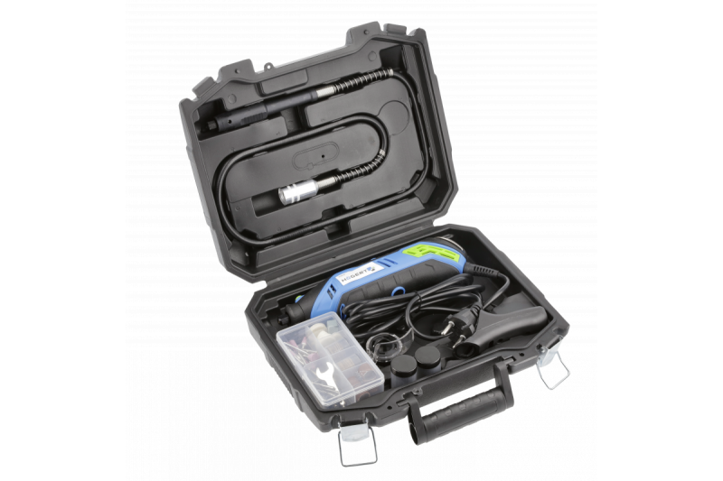 Hoegert Mini esmeriladora em estojo incl. 184 acessórios extras 1208960199 HT2E101