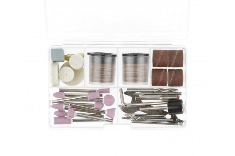 Hoegert Mini esmeriladora em estojo incl. 184 acessórios extras 1208960199 HT2E101