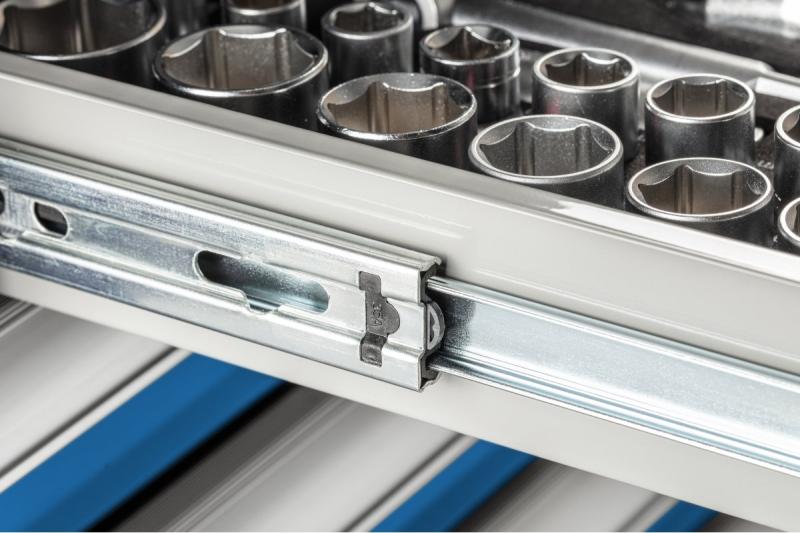 Hoegert Caixa de ferramentas com 7 gavetas e porta lateral. 1208962009