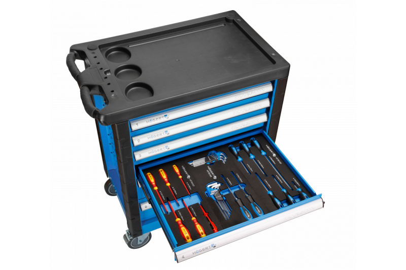 Armário de Ferramentas Hoegert 171 peças 1208962011