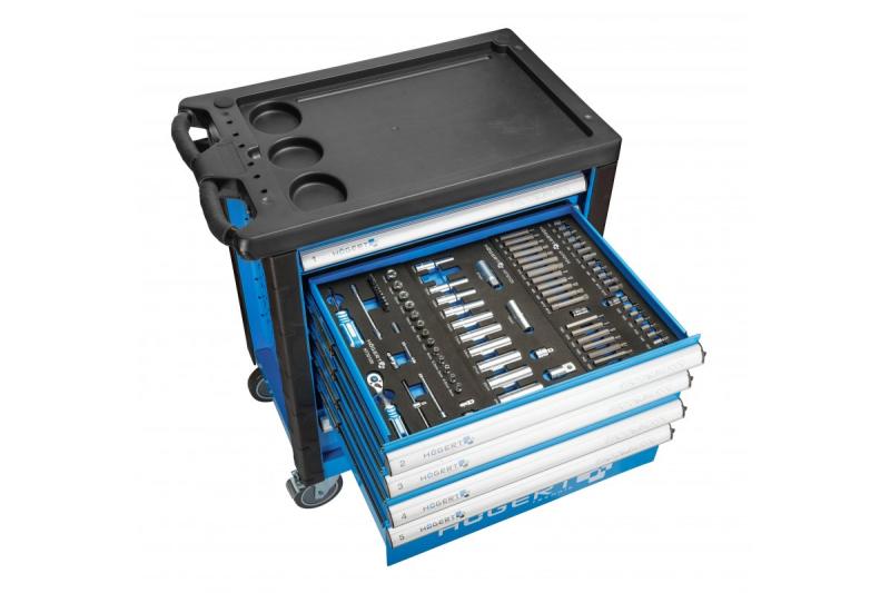 Hoegert Caixa de Ferramentas 214 peças 1208962013