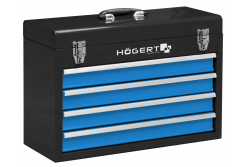 Hoegert Caixa de ferramentas Cantilever com 4 gavetas 1208962025
