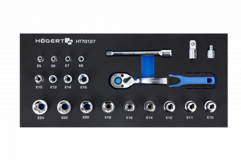 Conjunto de Soquetes Hoegert com cabo de catraca 1208962037