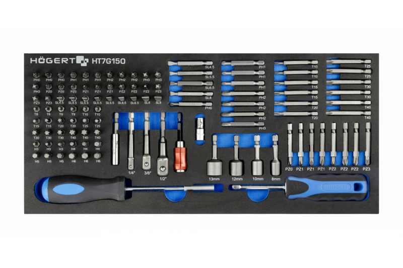Conjunto de Bits Hoegert 107 peças 1208962057