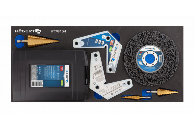 Hoegert Conjunto de brocas para metal 53 peças. 1208962061