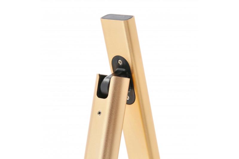 Bureau-lamp Decor Bressi 8W 450lm AC220-240V 3-CCT Carregamento Sem Fio USB PF>0,5 RA>80 Preto / Ouro 1208962479