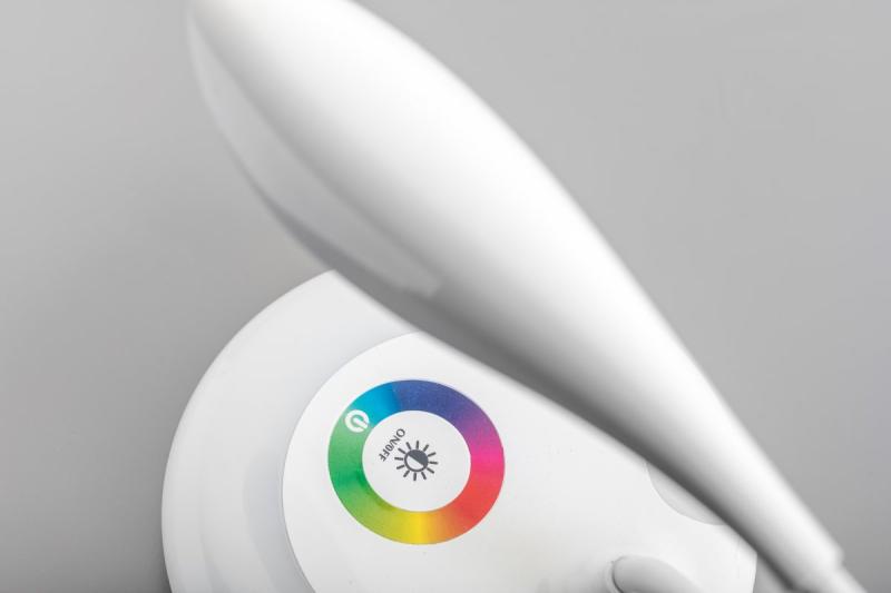 Lâmpada Decorativa de Mesa GALACTIC LED 5W 240lm 5V DC 4000K RGB base USB carregamento corpo branco 1208962485