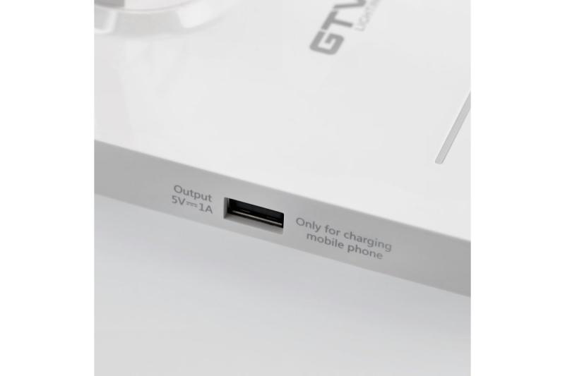 Lâmpada de secretária Decor Gale 8 W 550lm AC220-240V 5-CCT 10 níveis de regulação PF>0 5 RA>80 branco 1208962486