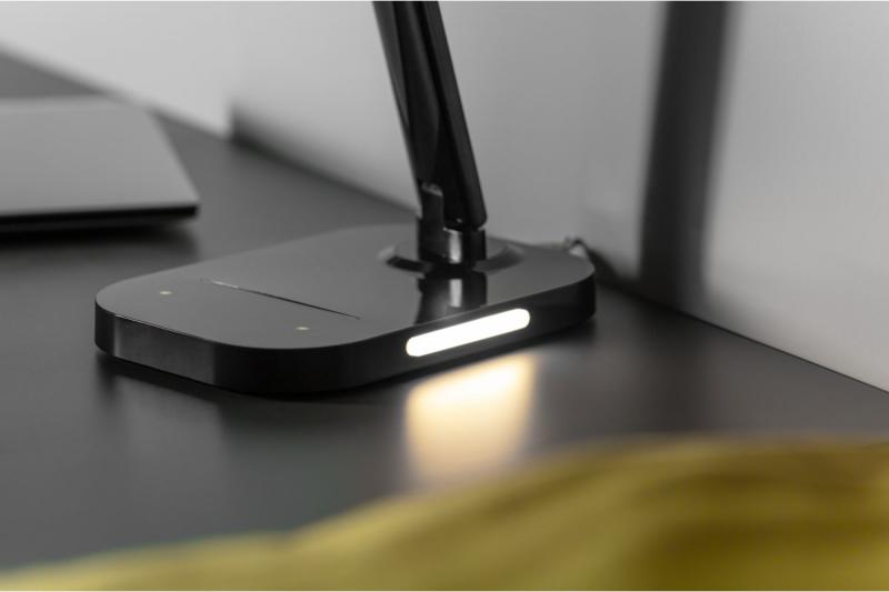 Lâmpada de secretária Decor Gale 8 W 550lm AC220-240V 5-CCT 10 níveis de regulação PF>0 5 RA>80 preto 1208962487