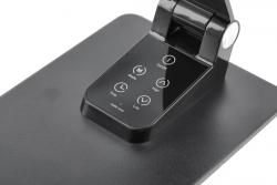 Lâmpada de Mesa Decorativa Loneos 12W 700lm AC220-240V 3-CCT Dimerizável em 5 Etapas RA>80 USB Preta 1208962502