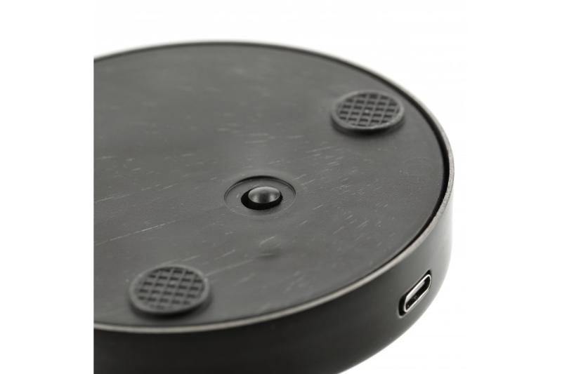 Lâmpada de Mesa Decor Monum 3W 200lm DC 5V 1A 3000 K 3 graus. Regulável com bateria de 1800 mAh, preto. 1208962504