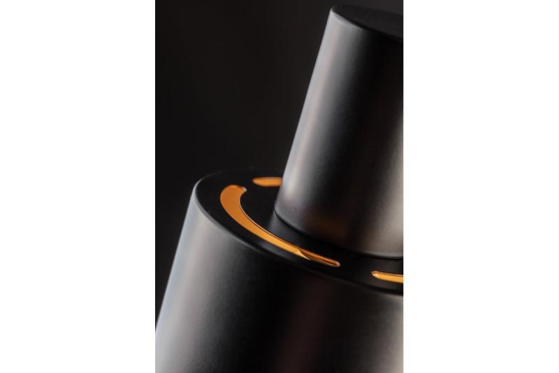 Lâmpada de Mesa Decorativa SELVIA II 5570 máx. 250V 50/60Hz 1*E14 máx. 25 W diâmetro 10 cm IP20 preto/dourado. 1208962513