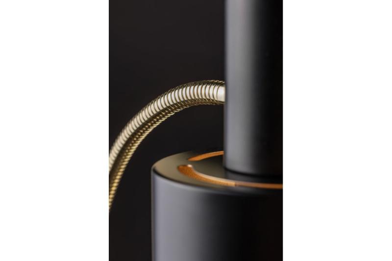 Lâmpada de Mesa Decorativa SELVIA II 5570 máx. 250V 50/60Hz 1*E14 máx. 25 W diâmetro 10 cm IP20 preto/dourado. 1208962513