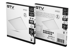 Luminária LED ARGO, 30W, 3000lm, AC220-240V, 50/60 Hz, PF> 0.9, Ra≥80, IP44, IK08,140 °, 4000K 1208962626