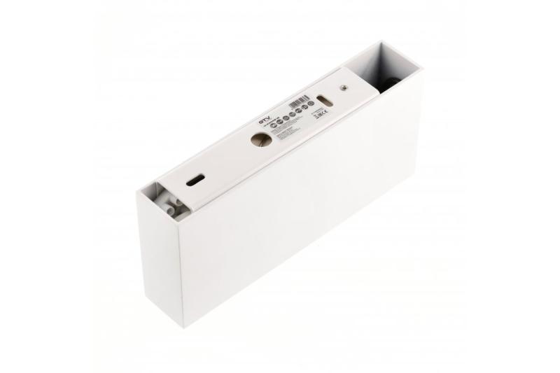 Decoração de luminária LED ARTEMIDA 15W 1420lm AC220-240V 50/60 Hz PF>0,9 Ra≥80 IP20 IK08 4000K 38° retangular branca. 1208962639