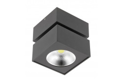 Decoração Luminária LED BIANCO 15W 1500lm AC220-240V 50/60 Hz PF> 0,5 Ra≥80 IP20 IK06.36° 4000K quadrado preto. 1208962666