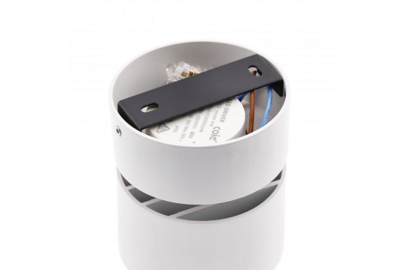 Decoração LED luminária BIANCO 8W 680lm AC220-240V 50/60 Hz PF>0,9 Ra≥80 IP20 IK06 36° 4000K redondo branco. 1208962671