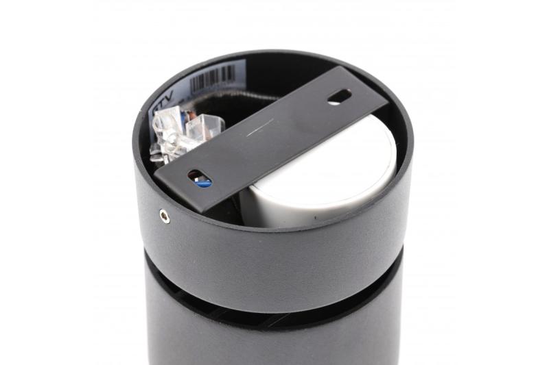 Armatura LED de Decoração BIANCO 8W 680lm AC220-240V 50/60 Hz PF>0,9 Ra≥80 IP20 IK06 36° 4000K redonda preta. 1208962672