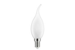 Luz LED, FILAMENTO SEMI-TRANSPARENTE, C35L, 4000K, E14, 4W, 420lm, AC220-240V/50-60Hz, RA>80, 360° 1208962692