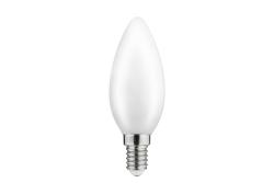 FONTE DE LUZ LED, FILAMENTO DE LEITE, A-G, C35, 3000K, E14, 4,0W, AC220-240V, 360°, 420lm, 44mA 1208962693