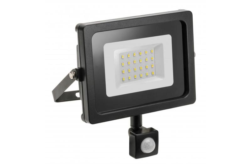 Holofote INEXT LED com sensor de movimento, 10W, 800lm, AC220-240V, 50/60 Hz, PF> 0.9, RA> 80, IP65, 120 1208962858