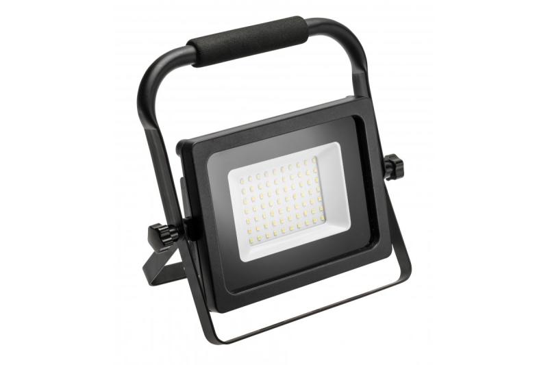 Projetor LED iNEXT (portátil) 50 W 4000 lm, PF>0,9, RA>80, IP65, 120°, 6400 K, corpo preto 1208962863