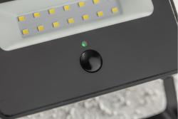 Holofote LED Solar LUMOS, com sensor de movimento, 10W, 850lm, 6400K, IP65, 120°, painel solar, 3y 1208962938