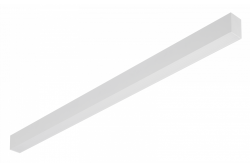 Luminária linear LED decorativa LUNA-A 40W 3200lm AC220-240V 50-60Hz 100° RA>80 IP20 AL/PC 4000K 120cm branco. 1208962940