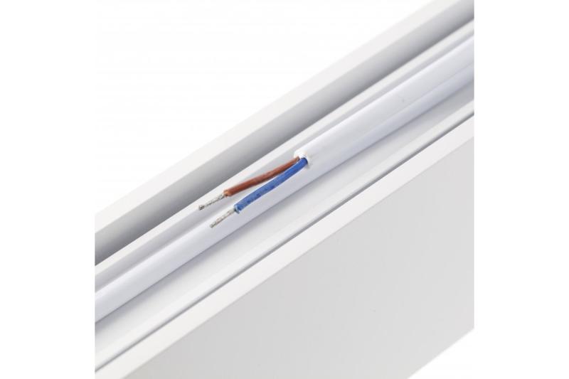 Luminária linear LED decorativa LUNA-A 40W 3200lm AC220-240V 50-60Hz 100° RA>80 IP20 AL/PC 4000K 120cm branco. 1208962940