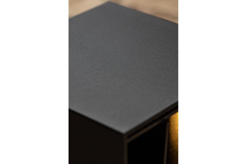 Decoração MISSOURI-K Lâmpada LED 7W 540lm AC220-240V 50/60 Hz PF>0.5 Ra≥80 IP54 IK08 4000K quadrado preto. 1208962994