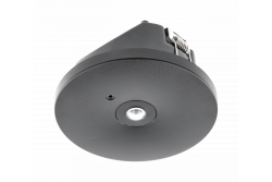 Luminária de emergência OGLA LED, 3W, 200lm, AC220-240V, 50-60Hz, IP20, 6400K, 3H, tarefa única, TESTE, preto 1208963017