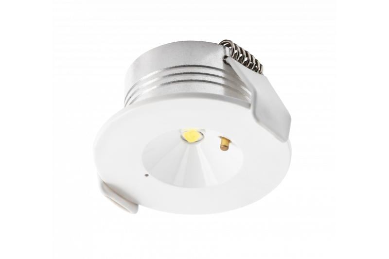 Lâmpada de emergência LED OMAHA-3, 3W, 300lm, AC220-240V, 50-60Hz, IP20, 3h, 6400K, uso único, BOTÃO DE TESTE 1208963024