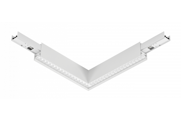 Luminária Linear de LED Decorativa OMEGA LINE-L 30W 2700lm AC220-240V 50-60Hz 60° RA>80 IP20 UGR<19 4000K 120cm branca. 1208963025