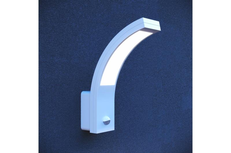 Armatura LED Decorativa PARIS com Sensor de Movimento 10W 900lm IP54 AC220-240V 50/60Hz 140° 9m 4000K branco. 1208963095