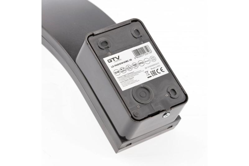 Decoração Lâmpada LED PARIS 10W 900lm IP54 AC220-240V 50/60Hz 140° 4000K cinza 1208963098