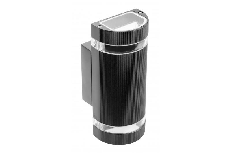 Luminária de Parede Decorativa com Duas Direções SILVA GU10 MÁX.2x50W IP54 AC220-240V 50/60Hz preta. 1208963135