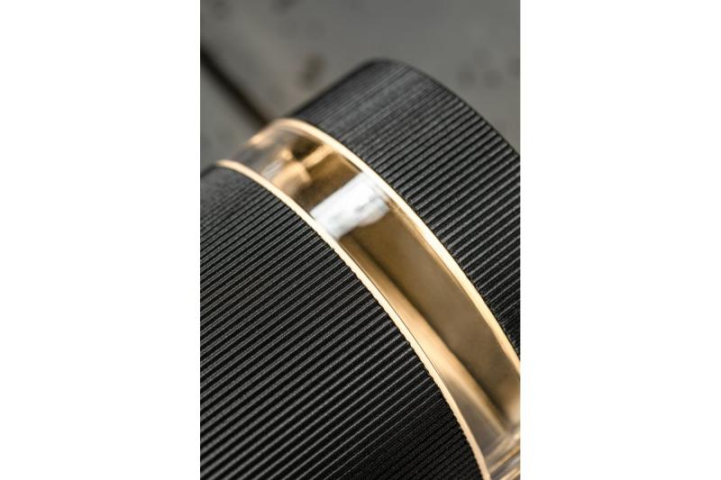 Luminária de Parede Decorativa com Duas Direções SILVA GU10 MÁX.2x50W IP54 AC220-240V 50/60Hz preta. 1208963135