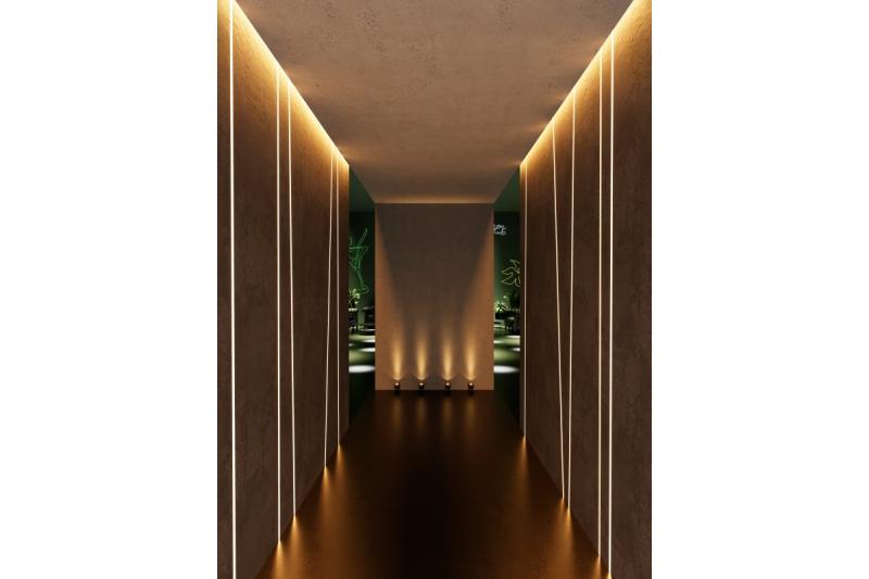 Arandela Decorativa de Parede unidirecional TIAGO GU10 MÁX. 35W IP54 AC220-240V 50/60Hz preta. 1208963205