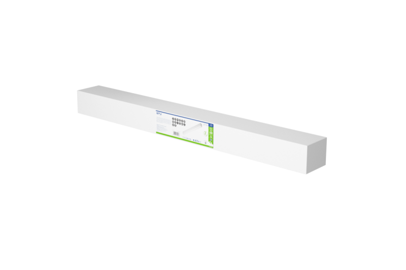 Decoração Zita luminária LED com interruptor 600mm 15W AC220-240V 50/60Hz 4000K IP44 RA >80 1200lm Branco 1208963291