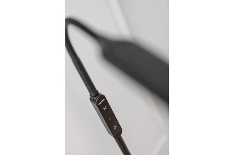 Lâmpada de chão decorativa Vasalia 8W 450lm AC220-240V 4-CCT 5-níveis de dimmer temporizador45' PF>0,5 RA>80 Preto 1208963348